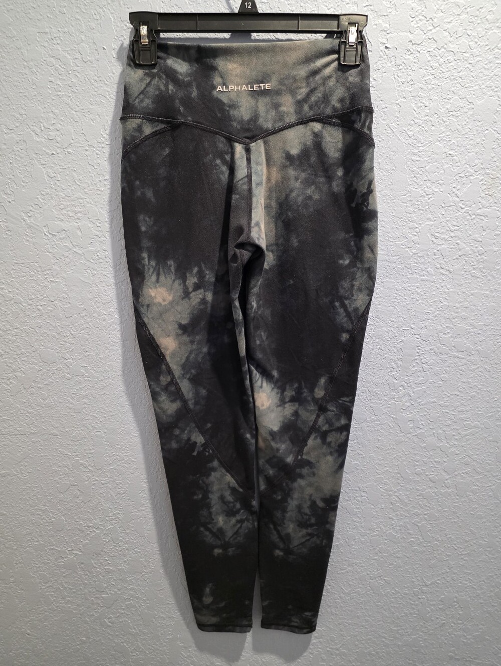 Alphalete Surface Power Crossover Leggings Tie-Dye Leggings